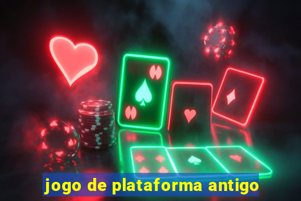 jogo de plataforma antigo